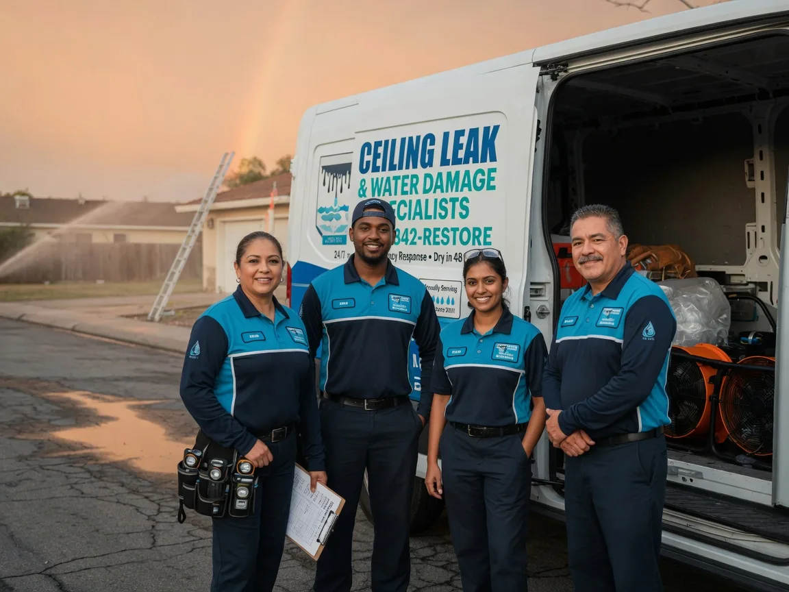 Ceiling Leak Cleanup company in Brownsboro, TX